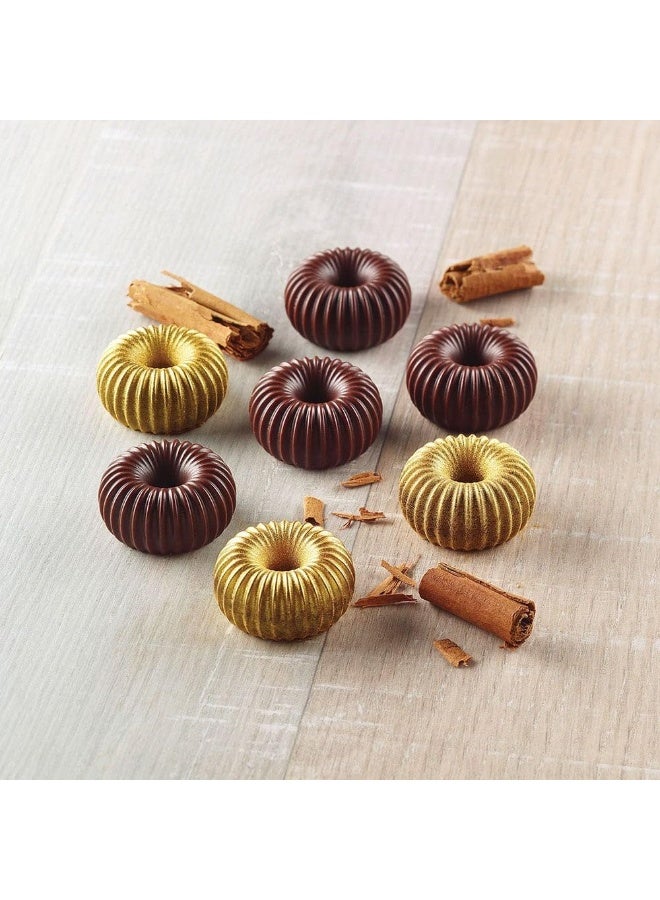 Silikomart 3D Silicone Mould Choco Crown Brown 11-Slot X 9 ML - Image 5